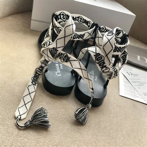 replica dior sandals|fashionphile dior sling backs.